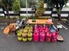 Polsek Pinang Ungkap Kasus Oplosan Gas LPG, Puluhan Tabung Dan Alat Bukti Di Amankan