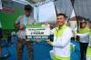 Komandan Bersama Prajurit Lanal Dumai Meriahkan Riau Bhayangkara Run 2026, Perkokoh Soliditas TNI-Po