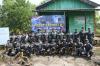 Danlanal Banjarmasin bersama Dankodaeral XIII Lakukan Peninjauan Karhutla