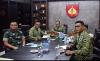 Pangdam IV/Diponegoro Hadiri Vicon Rapat Evaluasi Percepatan Pembangunan KDKMP