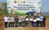 DUKUNG PERCEPATAN SWASEMBADA PANGAN NASIONAL, DANKODAERAL III HADIRI TANAM BERSAMA PILOT PROJECT KED