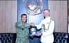 PANGKORMAR TERIMA KUNJUNGAN COURTESY CALL ATASE PERTAHANAN BELANDA