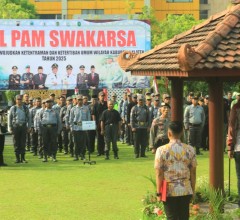 Penguatan Peran Satlinmas, Kabupaten Klaten Gelar Apel PAM Swakarsa