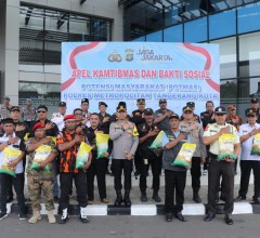 Polres Metro Tangerang Kota Rangkul Potensi Masyarakat Lewat Apel Kamtibmas Bakti Sosial