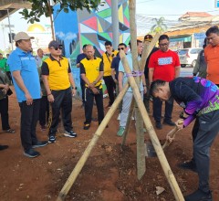 Forkopimko Jakarta Timur Gelar Gerakan Penanaman Pohon di Jatinegara, Wujud Nyata Kepedulian Lingkun