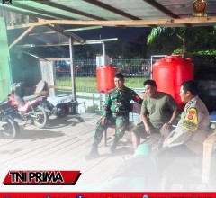 Babinsa Koramil 0901-03/Samarida Seberang Gencar Patroli dan Monitoring Bangsit Di Wilayah Binaan 