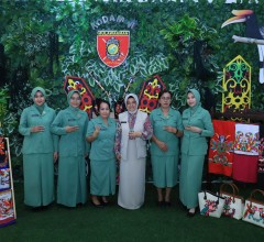 Persit KCK Daerah VI/Mulawarman, Persiapan Ikuti Ajang Kreativitas dan Pemberdayaan Perempuan