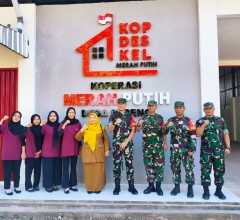 Perkuat Ekonomi Desa, Dandim 0723/Klaten Tinjau Koperasi Merah Putih Di Mireng Trucuk