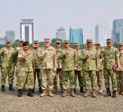 Pererat Kerjasama Pertahanan, Kodam Jaya Gelar Static Show PHH untuk Delegasi Hawaii National Guard