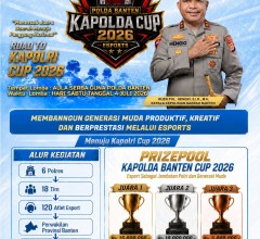 Polda Banten Akan Gelar Turnamen Esports Kapolda Cup 2026, Jaring Atlet Berprestasi Menuju Kapolri C