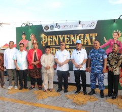 Danlanal Bintan Wakili Dankodaeral IV Hadiri Penutupan Penyengat Heritage 2026