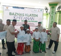 Ratusan Anak Ikuti Khitanan Massal BAZNAS Klaten, Ini Kata Danramil