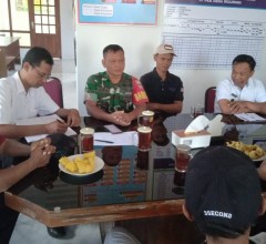 Babinsa Koramil 06/Kebonarum Hadiri Rakor Pengairan, Perkuat Sinergi Kelancaran Irigasi Dan Produksi