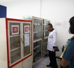 OPTIMALKAN PELAYANAN KESEHATAN, DANSESKOAL INSPEKSI KESIAPAN PERSONEL DAN SARANA SATKES SESKOAL