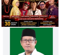 Legislator PKB Sudjatmiko, S.T. Dukung Panggung Kemerdekaan Seniman Bekasi