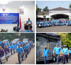 Ketum PPAL Jalin Silaturahmi dan Olahraga Bersama Anggota Rayon Bandung