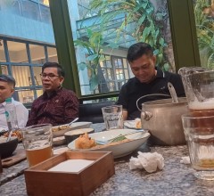 Silaturahmi dengan PWI se-Tangerang Raya, Tardi Paparkan Inovasi Digital Kantah Kota Tangerang