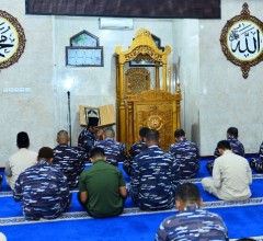 SESKOAL GELAR DOA BERSAMA DEMI KELANCARAN KEGIATAN SAILING PASS HUT KE-80 TNI TAHUN 2025