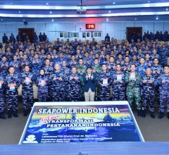 PERWIRA SISWA DIKREG SESKOAL ANGKATAN KE-64 IKUTI KULIAH UMUM DARI LAKSAMANA TNI (P) MARSETIO