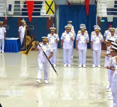 Komandan Kodaeral III Hadiri Serah Terima Jabatan Strategis di Lingkungan Koarmada RI