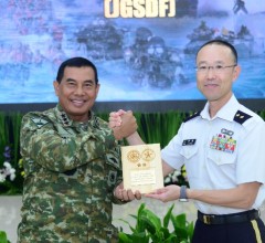KORPS MARINIR INDONESIA TERIMA KUNJUNGAN DELEGASI SESKO JGSDF