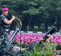 APEL KHUSUS DAN PEMBEKALAN, PANGKORMAR: "JAGA NAMA BESAR KORPS MARINIR"