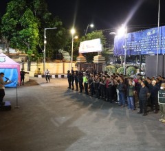 Polres Metro Jakarta Timur Bersama Tiga Pilar Gelar Patroli Skala Besar, Hadirkan Rasa Aman bagi War