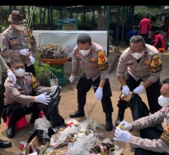 Polres Metro Jaktim Dorong Kepedulian Lingkungan Lewat Edukasi Pengolahan Sampah Bernilai Ekonomis