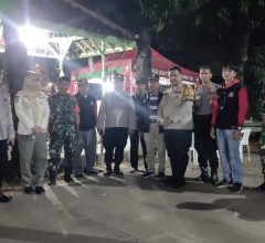Patroli Komduk Koramil Cipayung, Sinergi TNI-Polri dan Warga Jaga Malam