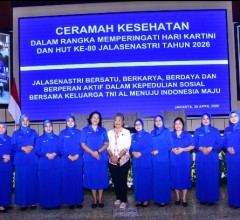 WAKIL KETUA CBS JALASENASTRI SESKOAL HADIRI CERAMAH KESEHATAN