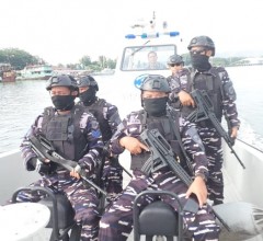 Lanal Cilacap Bentuk Tim Pam Laut, Amankan Kunker Presiden RI di Perairan Cilacap