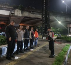 Polsek Ciracas Gelar Operasi Cipta Kondisi Dini Hari, Tawuran dan Kejahatan Jalanan Jadi Sasaran Uta