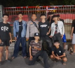 Bhabinkamtibmas Kramat Jati Sambangi Remaja di Permukiman Warga, Cegah Tawuran Sejak Dini