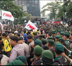 Kodam Jaya Perkuat Polda Metro, Aksi Demo BEM UI Berjalan Aman dan Lancar