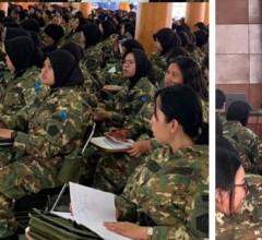 Dansatdik AAL Kolonel Marinir Kakung Tanamkan Nilai Dasar Bela Negara kepada Peserta SPPI Koperasi D