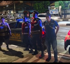 Saat Warga Terlelap, Polsek Kramat Jati Berpatroli Menjaga Jakarta Tetap Aman