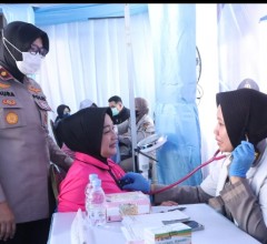 Bakti kesehatan HUT Bhayangkara ke-80, Polres Metro Jakarta Timur hadirkan layanan kesehatan gratis