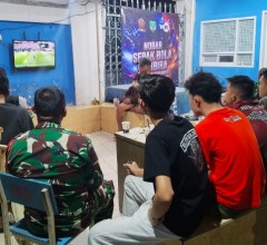 Euforia Perempat Final Piala Dunia 2026, Jajaran Kodim 0501/Jakarta Pusat Pererat Kebersamaan Melalu