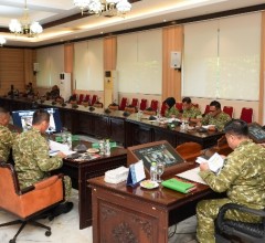 Pangdam IV/Diponegoro Ikuti Rapat Daring Evaluasi Percepatan Pembangunan KDKMP
