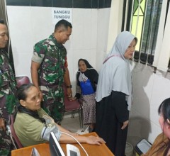 Koramil 01/Jatinegara Gelar Bakti Kesehatan Teritorial, Wujud Nyata Kepedulian TNI Terhadap Kesehata