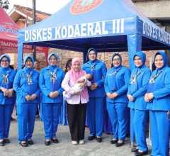 HUT KE-80 JALASENASTRI, KODAERAL III HADIRKAN AKSI NYATA MELALUI BAKTI SOSIAL DAN BAKTI KESEHATAN
