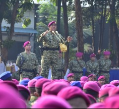 PANGKORMAR PERKUAT KESIAPAN DAN SOLIDITAS PRAJURIT SUKSESKAN HUT KE-81 RI 
