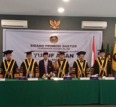 Sukses Pertahankan Desertasi, Yusuf Aman Raih Gelar Doktor Dengan Predikat Cumlaude