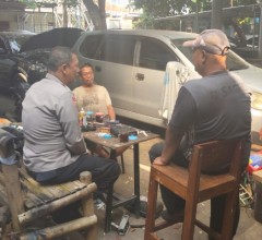 Jaga Jakarta On The Spot Polsek Ciracas, Polisi Ajak Warga Bersama Cegah Tawuran dan Jaga Kamtibmas