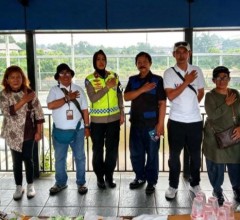 Induk PJR BSD Korlantas Polri Bersama Media dan Ojol Cegah Hoaks, Jaga Keamanan Ketertiban Lalu Lint