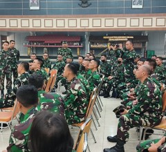 JADI TIM KARHUTLA, PASIS DIKREG SESKOAL ANGKATAN  66  TERIMA PEMBEKALAN DARI PANGDAM XII/TANJUNGPURA