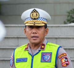 Kakorlantas Polri Irjen Pol Wibowo Imbau Masyarakat Tetap Tenang Hadapi Aktivitas Erupsi Gunung Anak
