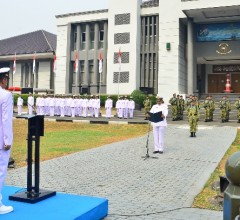 KOKOHKAN IKRAR KEBANGSAAN, DANSESKOAL PIMPIN UPACARA HARI KESAKTIAN PANCASILA