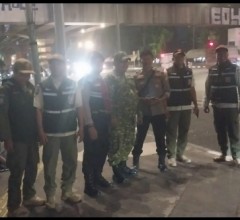 Koramil 03/Ps.Rebo-Ciracas Perkuat Kamtibmas Lewat Patroli Gabungan