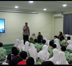 Polsek Cakung Dampingi Sosialisasi SPMB SMA Kemala Taruna Bhayangkara kepada 200 Pelajar